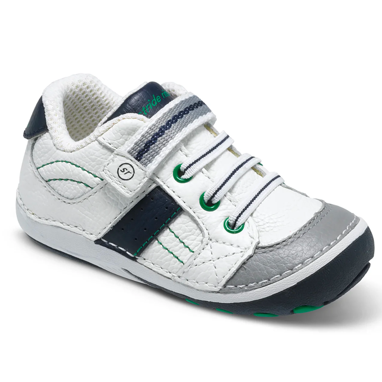 Stride Rite Stride Rite SRT SM Artie White/Navy WIDE