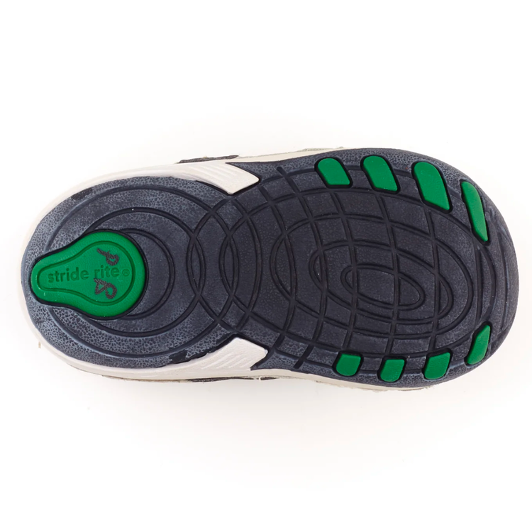 Stride Rite Stride Rite SRT SM Artie White/Navy WIDE