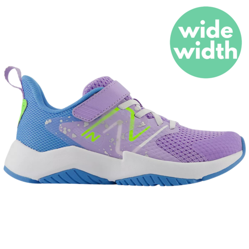 New Balance Rave Run v2 Velcro Lilac/Sky Blue (Extra Wide)