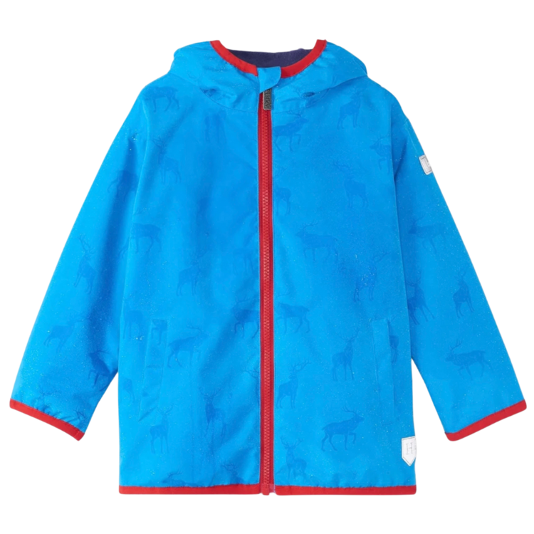 Hatley Hatley Blue Elks Field Jacket Diva Blue