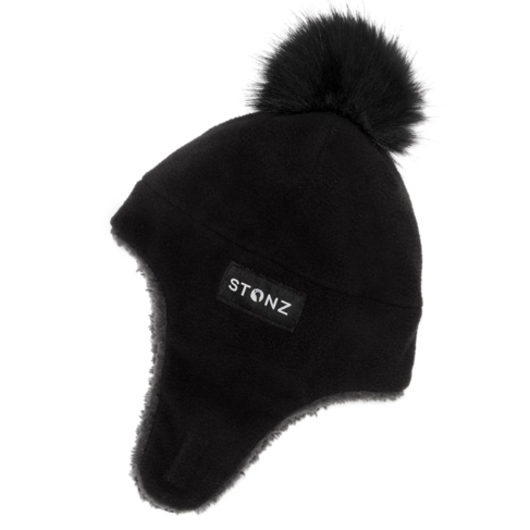 Stonz Fleece Hat Black