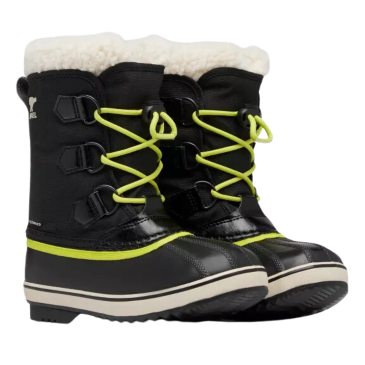 Sorel Sorel Yoot Pac Nylon Black/Chartreuse