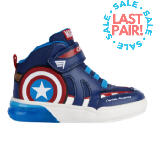 Geox J Grayjay Navy/Red (Child 13, 2 + 3)