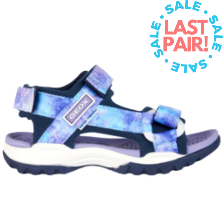 Geox Geox J Borealis (O/T) Navy/Violet