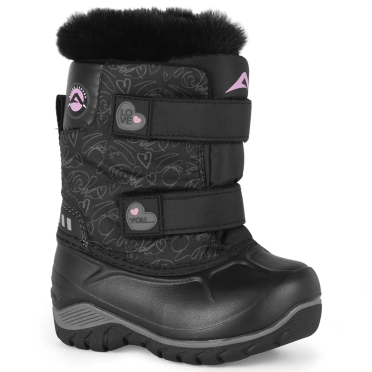 Acton Acton Funky Black/Fur Trim