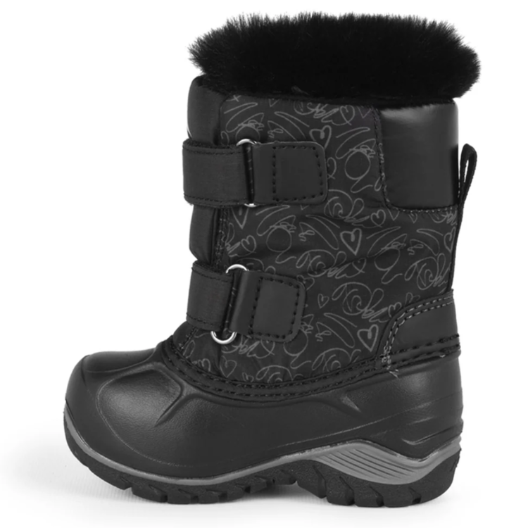 Acton Acton Funky Black/Fur Trim