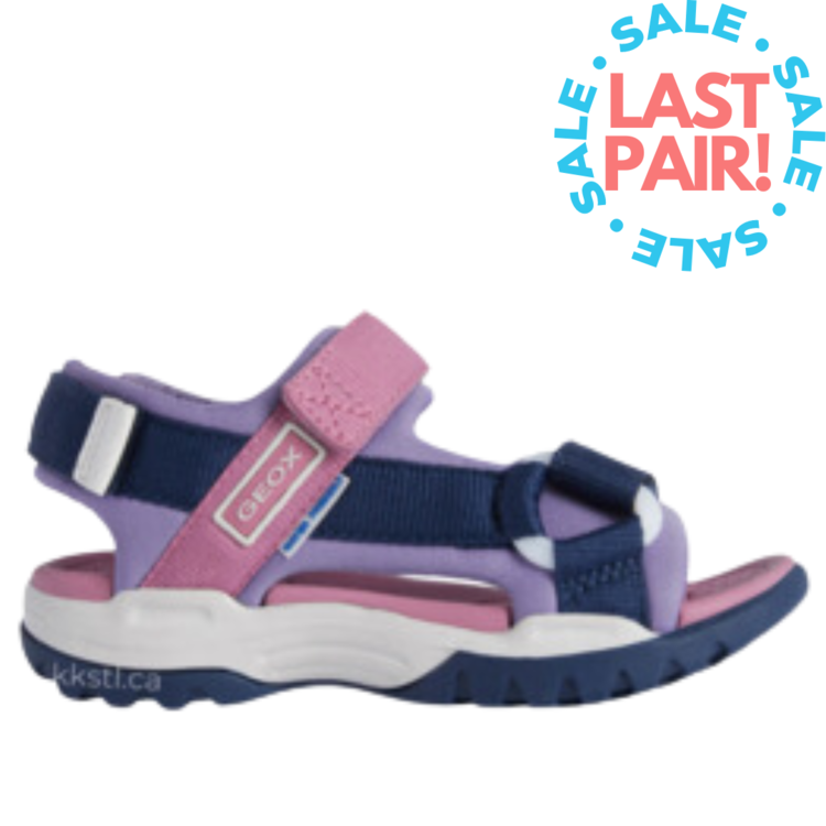 Geox Geox J Borealis (O/T) Navy/Lilac