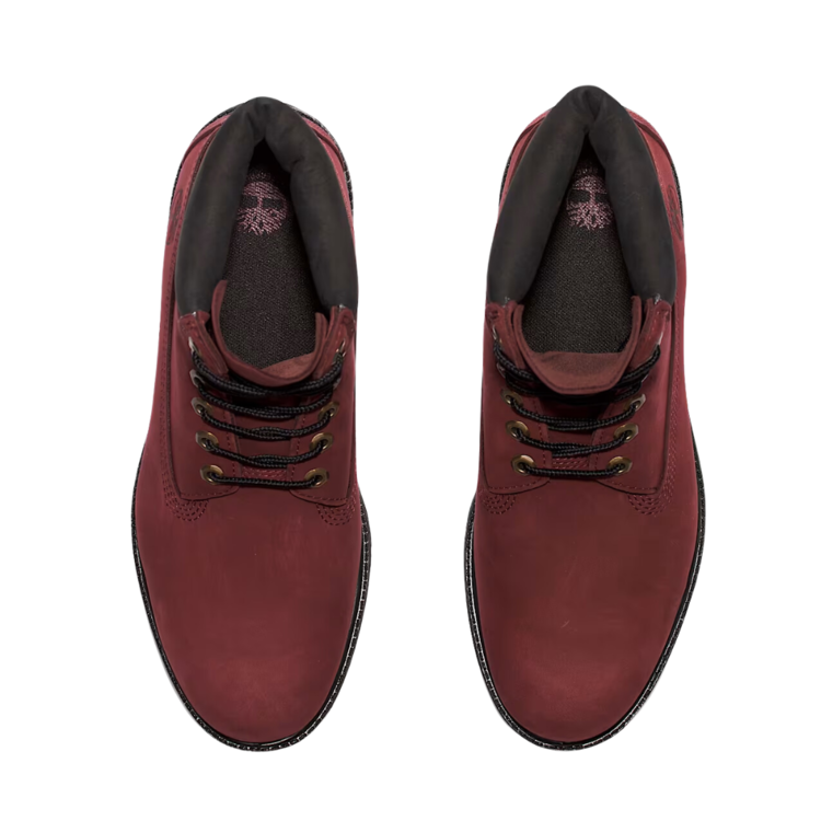 Timberland Timberland Premium 6in Waterproof Boot Burgundy Nubuck