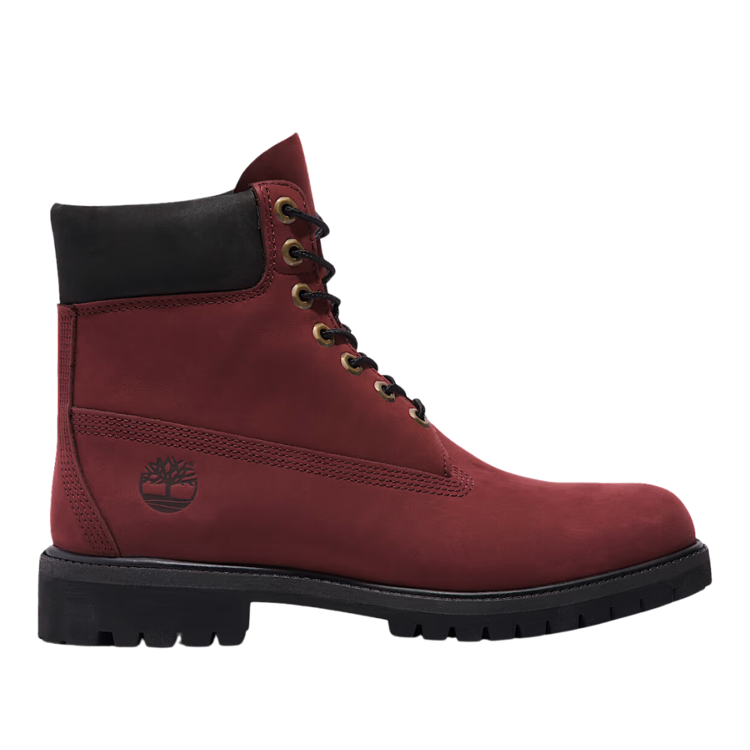 Timberland Timberland Premium 6in Waterproof Boot Burgundy Nubuck