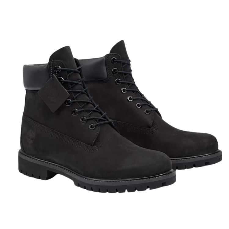 Timberland Timberland Premium 6in Waterproof Boot Black Nubuck