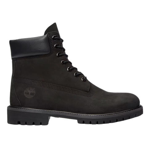 Timberland Premium 6in Waterproof Boot Black Nubuck