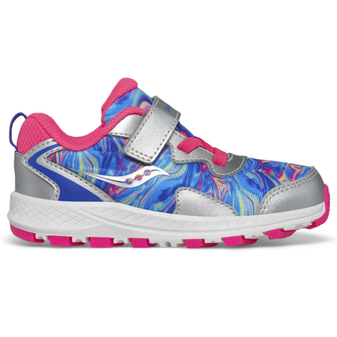 Saucony Flash Jr Black/Pink/Blue