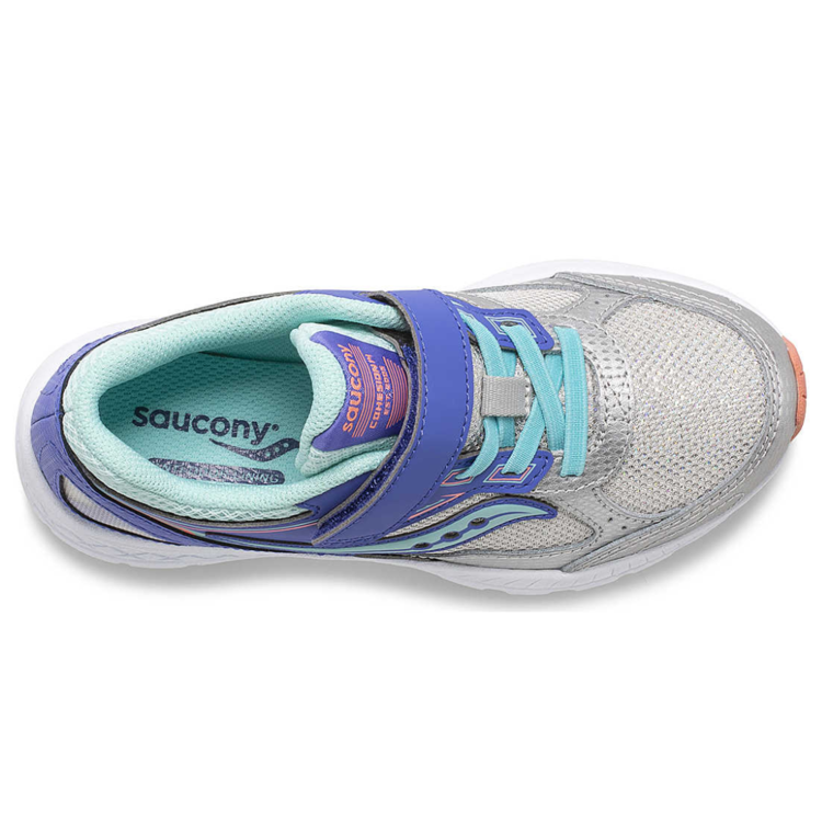 Saucony Saucony Cohesion 14 A/C Silver/Peri/Turq (WIDE)