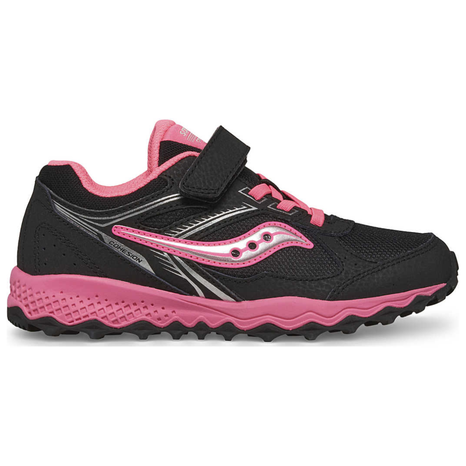 Saucony Cohesion TR14 A C Black Pink Kiddie Kobbler St Laurent
