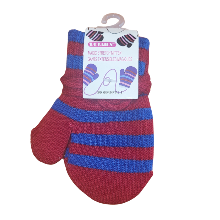 Details Details Baby Magic Mitt Red/Blue Stripe
