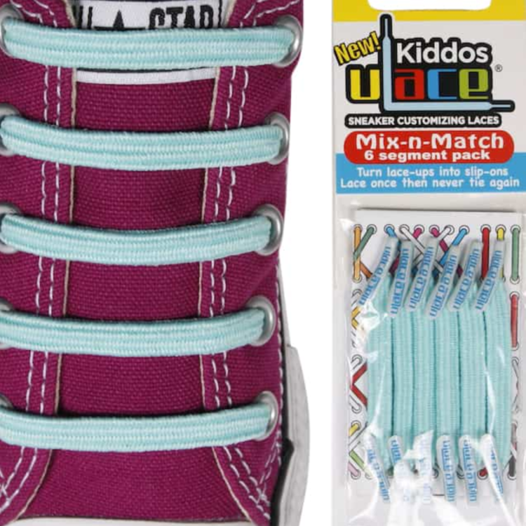 U-Laces Kiddos U-Laces Sea Foam Blue
