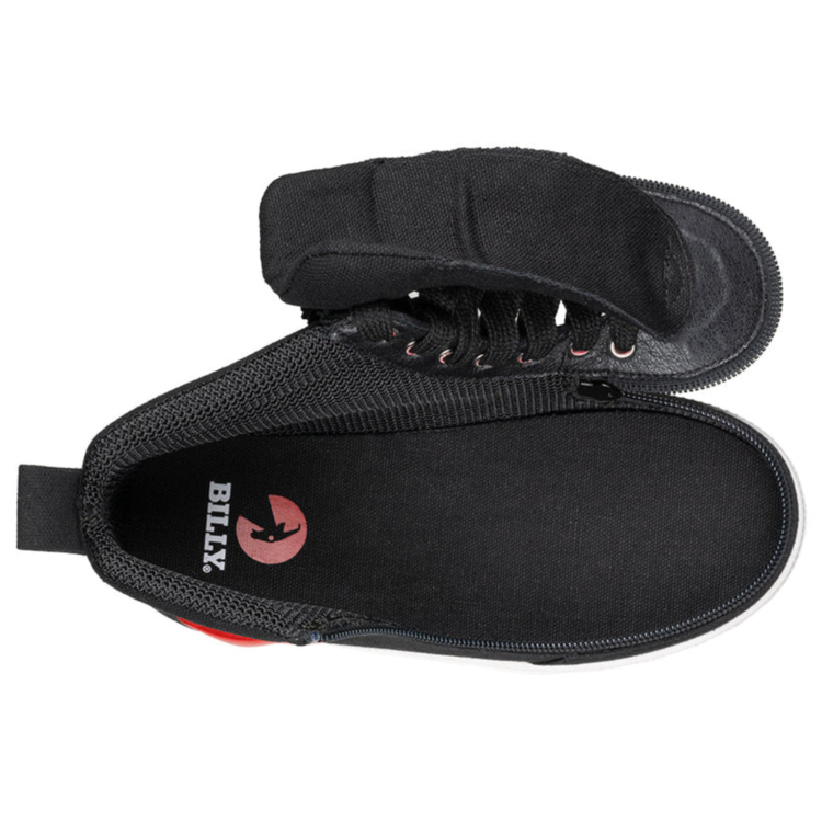 Billy Footwear Billy WDR Classic High Black/Red Light Up