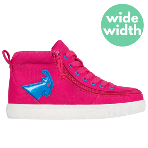 Billy Footwear WDR Classic High Pink/Lt Blue Light Up