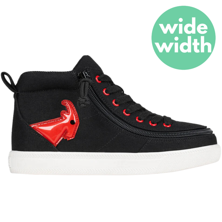 Billy Footwear Billy WDR Classic High Black/Red Light Up