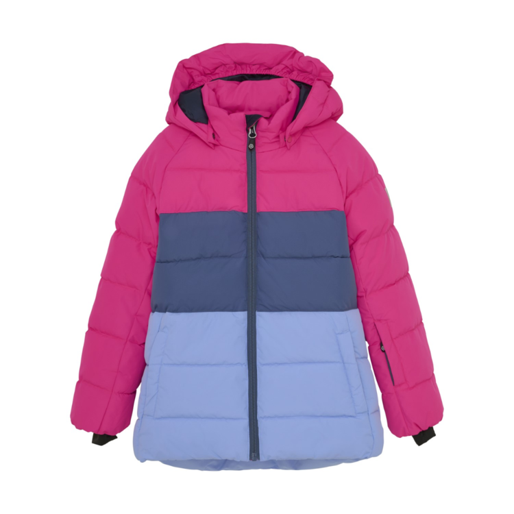 Color Kids Color Kids Color Block Snowsuit Pink Glo