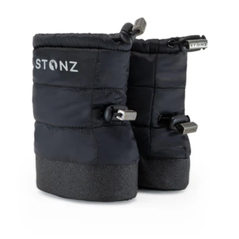Stonz Puffer Booties Black (2-3Y)