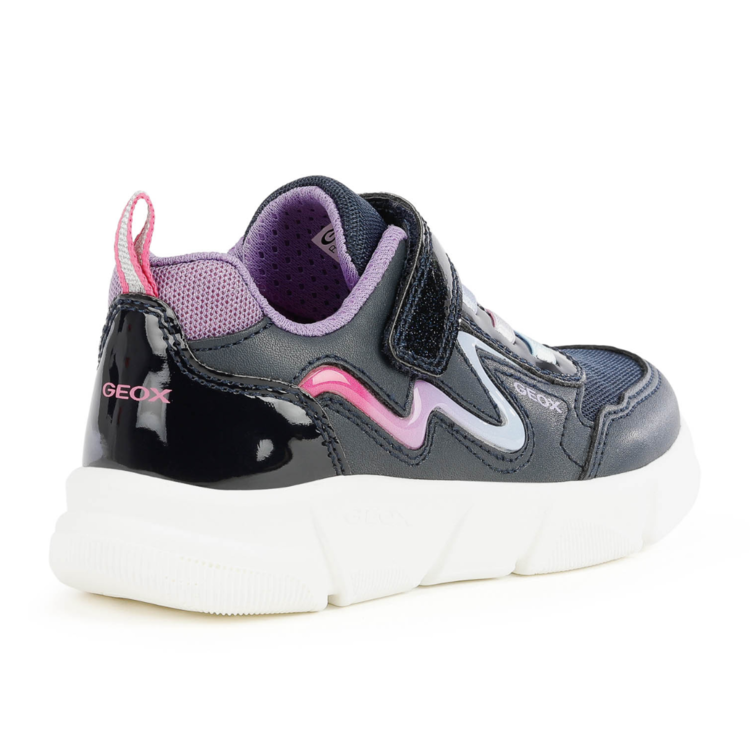 Geox Geox J Aril Navy/Lilac