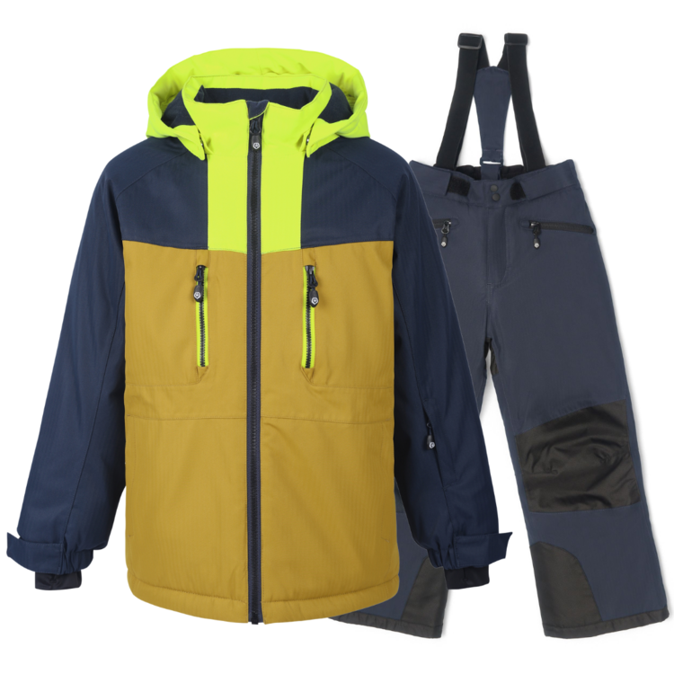 Color Kids Color Kids Snowsuit 740675 Mustard/Navy