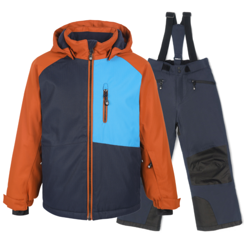 Color Kids Snowsuit 740679 Navy/Orange