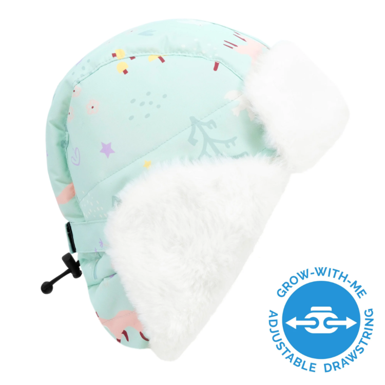 Jan & Jul Jan & Jul Toasty-Dry Trapper Hat Minty Forest