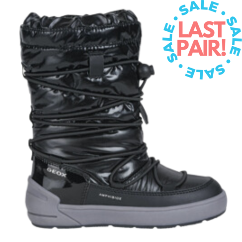 Geox J Sleigh ABX Black (Child 2 +Youth 4)