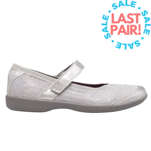 Hush Puppies Reese Sport Silver (Youth 3.5)