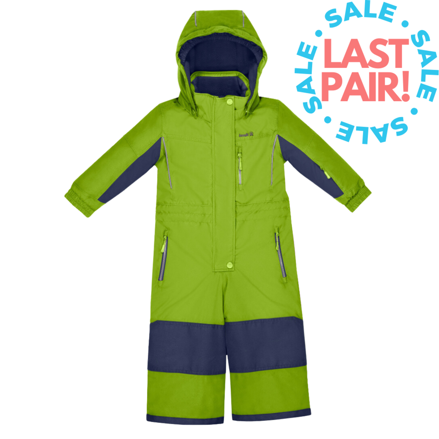 Kamik Lazer Snowsuit Green - Kiddie Kobbler St Laurent