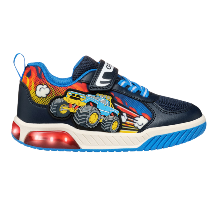 Geox Geox J Inek Navy/Lt Blue