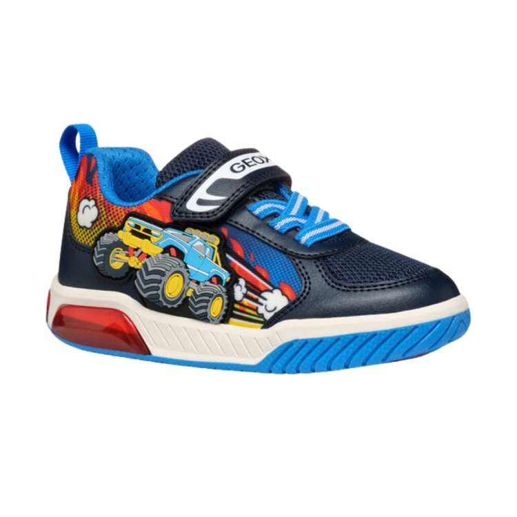 Geox Geox J Inek Navy/Lt Blue