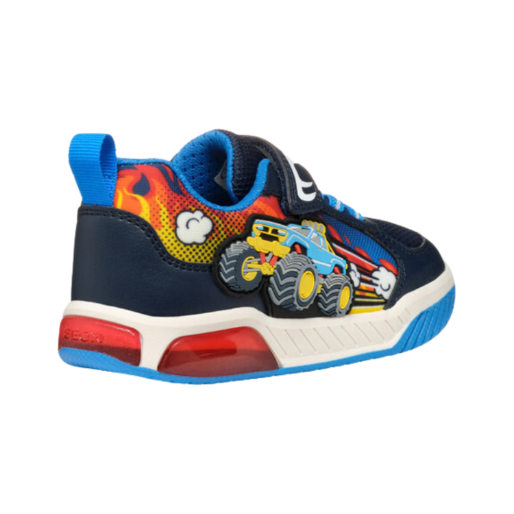 Geox Geox J Inek Navy/Lt Blue