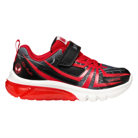 Geox J Ciberdron Black/Red (Child 1)