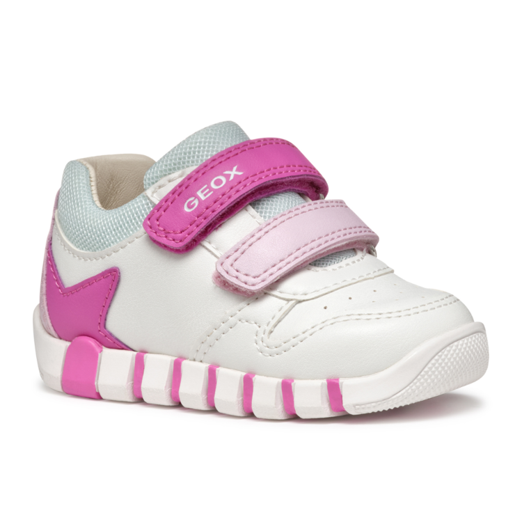 Geox Geox B Iupidoo White/Fuchsia