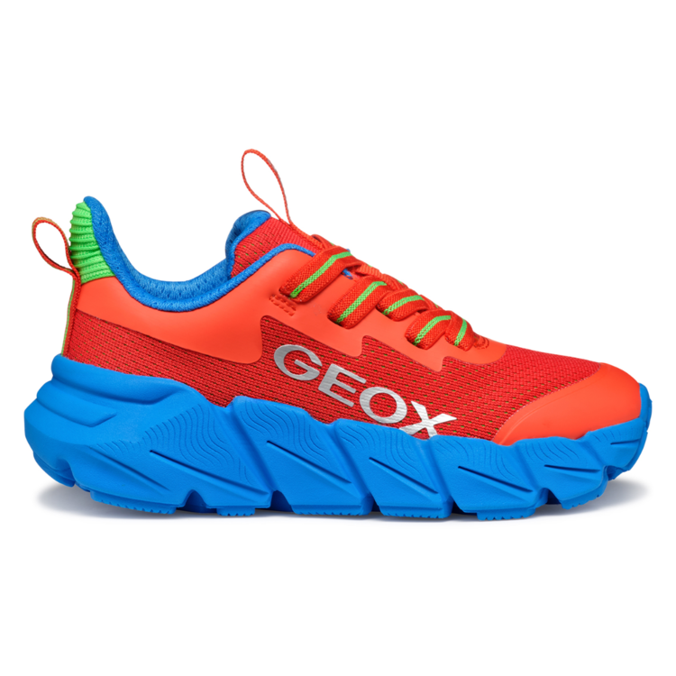Geox Geox J Flexyper Fast Red/Lt Blue