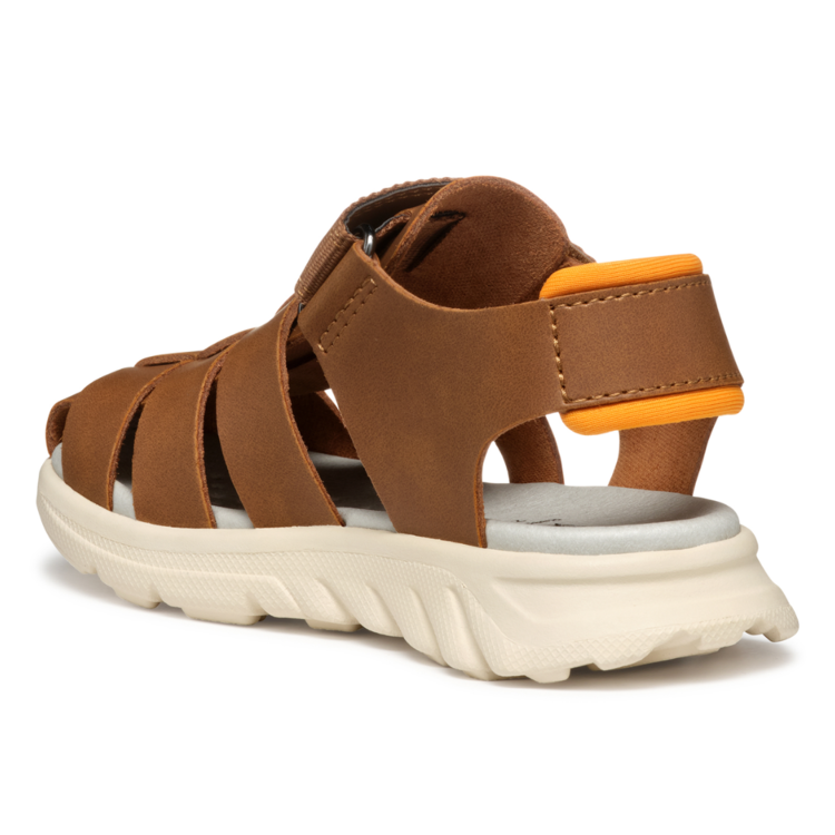 Geox Geox J Airadyum Lt Brown/Orange