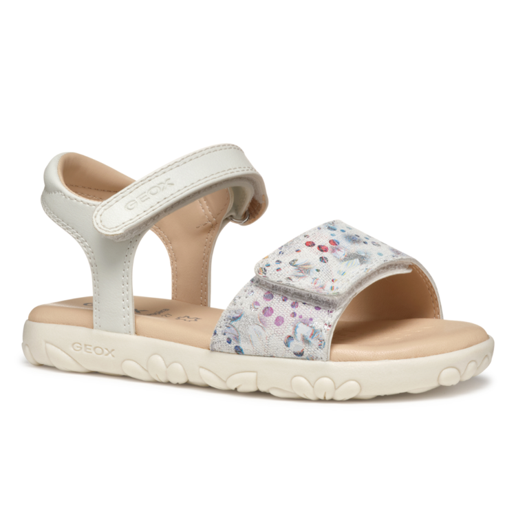 Geox Geox J Haiti Off White/Multi