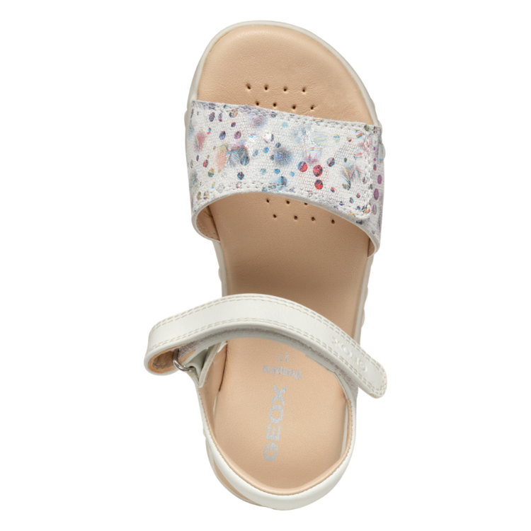 Geox Geox J Haiti Off White/Multi