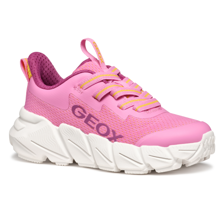 Geox Geox J Flexyper Fast Pink/Yellow