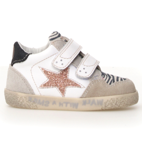 Naturino Alnoite High VL Beige/White/Black