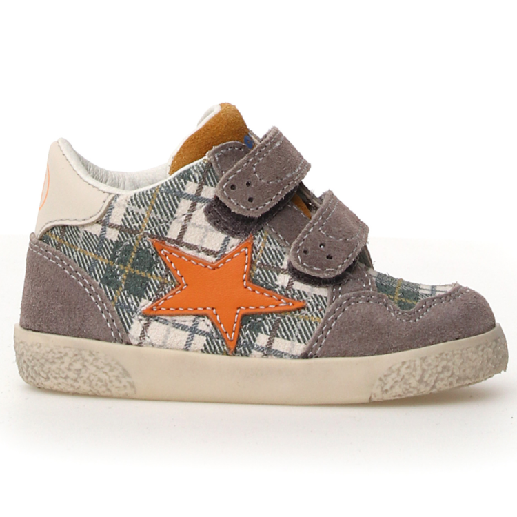 Naturino Naturino Alnoite High VL Dk Grey/Orange