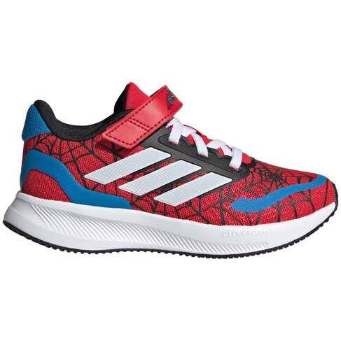 Adidas Run Falcon Spider-Man Pure Ruby/Bright Blue (Child 1)