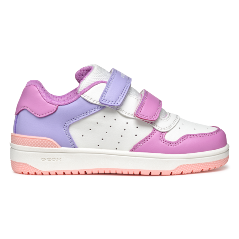 Geox J Washiba White/Cyclamen