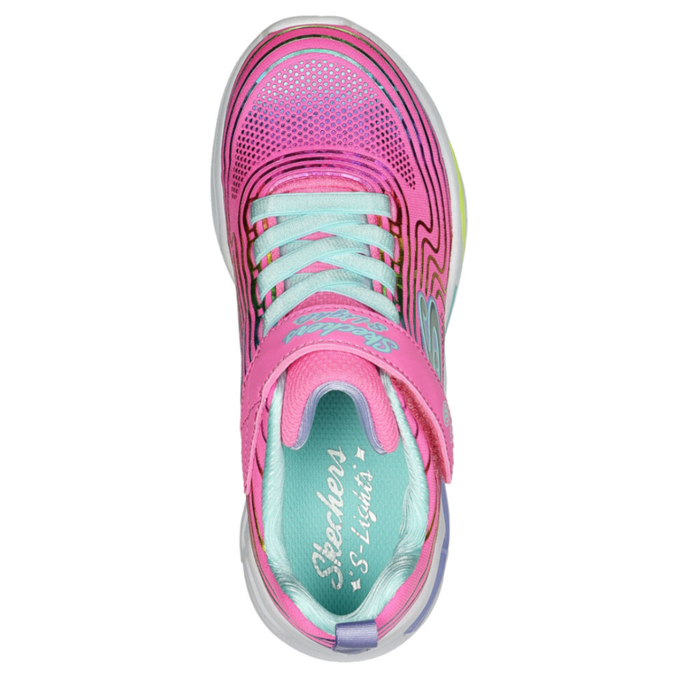 Skechers Skechers Lights Wavy Beams Pink/Multi