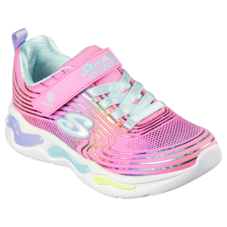 Skechers Skechers Lights Wavy Beams Pink/Multi
