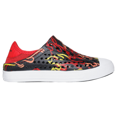 Skechers Guzman Steps Print Splash Black/Red