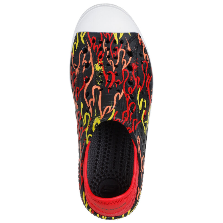 Skechers Skechers Guzman Steps Print Splash Black/Red